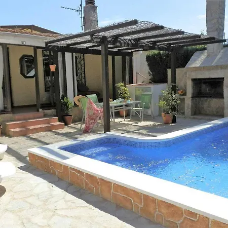 Casa Cerca Del Mar Con Piscina Privada, Ac Opcional, Wifi Gratis, Admite Mascotas, Playa Perros - Es-184-14